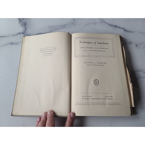 Techniques Of Guidance A. E. Traxler - Picture 3 of 10